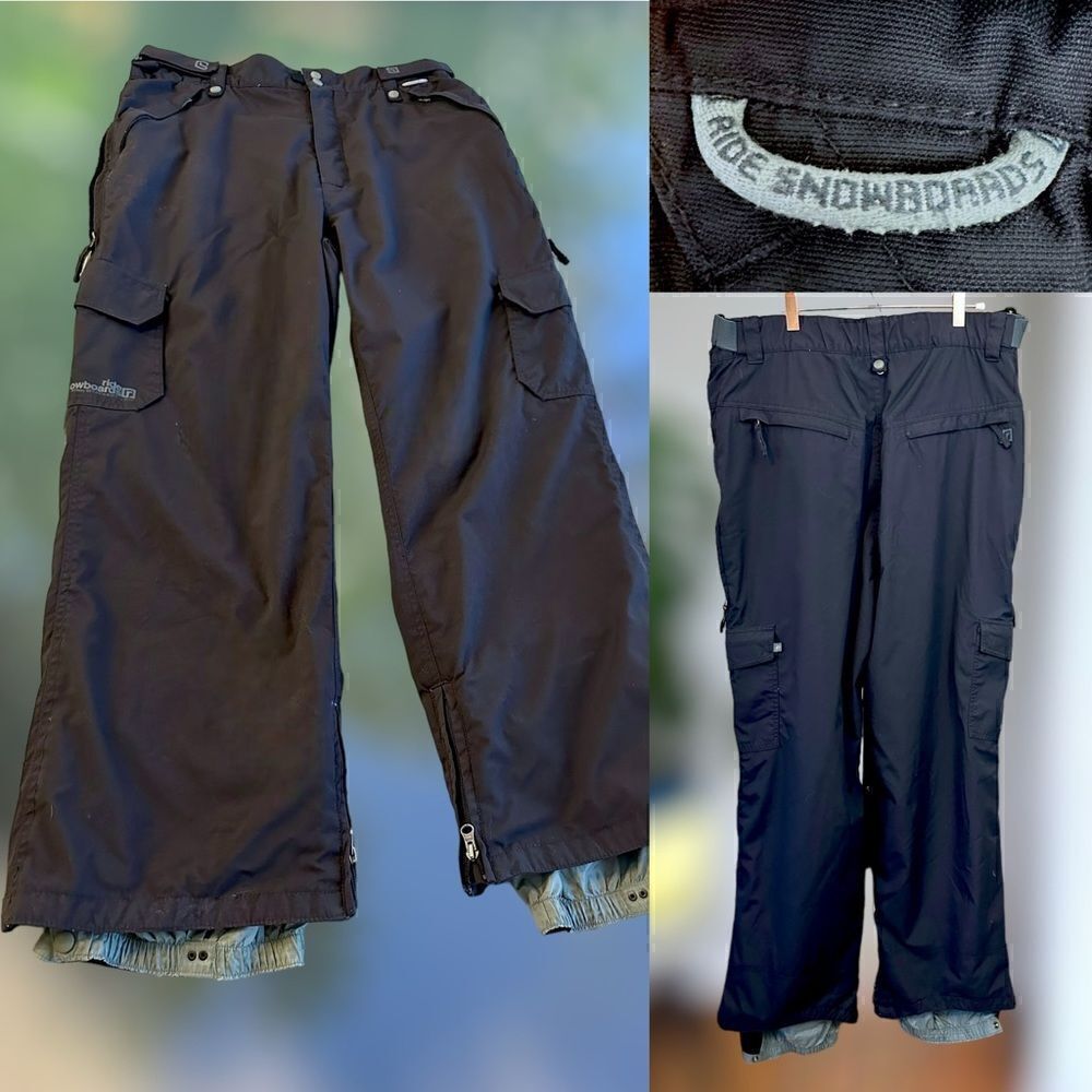 Ride Snowboards Mnt Dry Series Waterproof Winter snow Ski pants Size L
